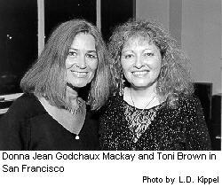 Donna Jean Godchaux Makay and Toni Brown