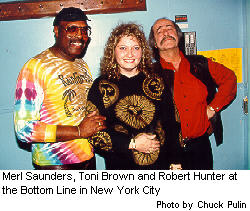 Merl Saunders, Toni Brown and Robert Hunter