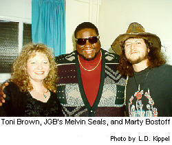 Toni Brown, Melvin Seals and Marty Bostoff