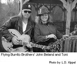 John Beland (Flying Burrito Brothers) and Toni Brown